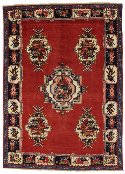 Bakhtiari Персийски връзван килим 277x202