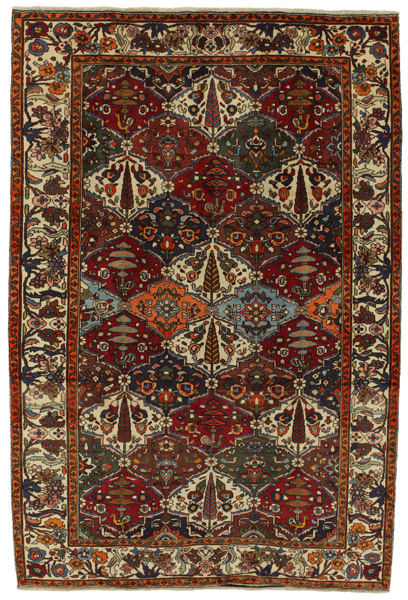 Bakhtiari - Garden Персийски връзван килим 310x206