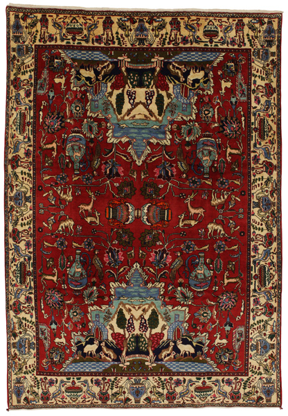 Kashmar Персийски връзван килим 290x200