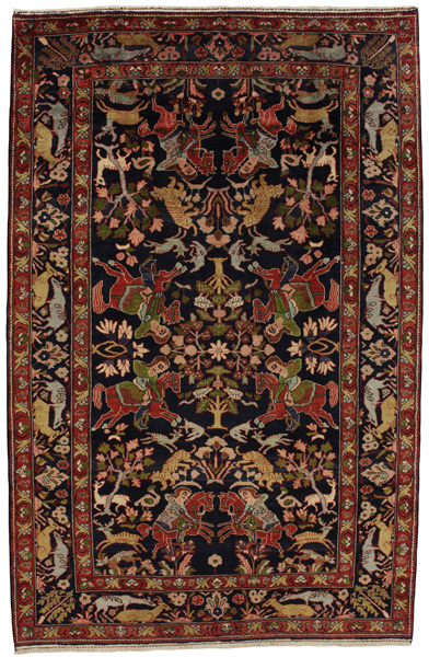 Tabriz Персийски връзван килим 340x217