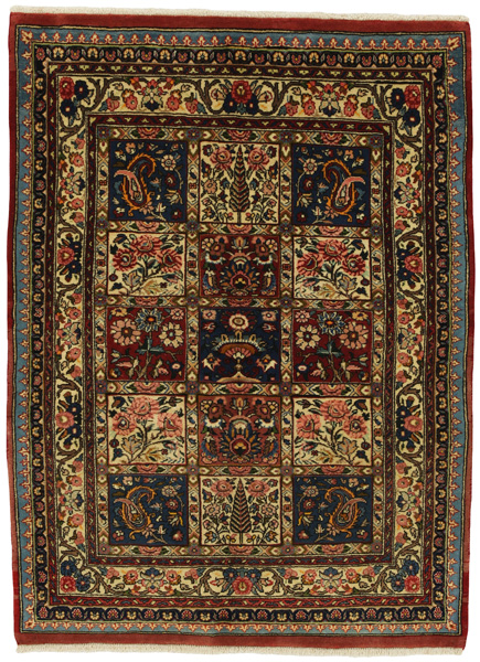 Bakhtiari Персийски връзван килим 148x108