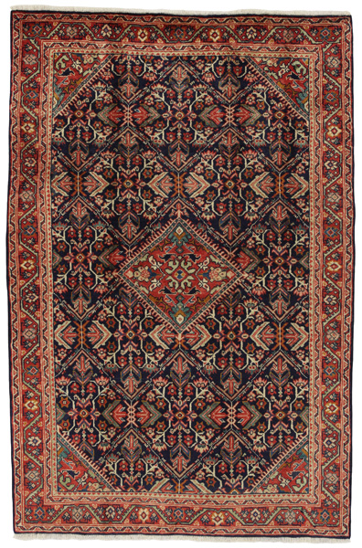Bijar - Kurdi Персийски връзван килим 211x138