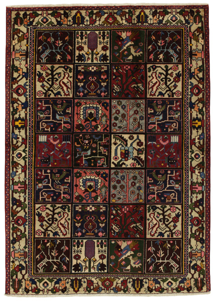 Bakhtiari - Garden Персийски връзван килим 200x142