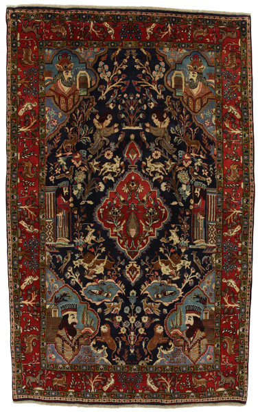 Bijar - Kurdi Персийски връзван килим 262x162