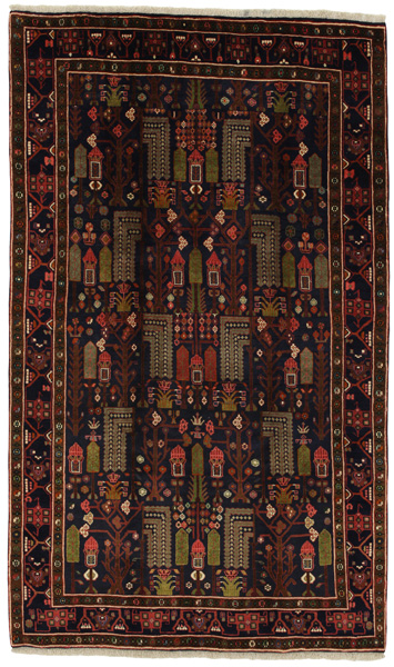 Bijar - Kurdi Персийски връзван килим 250x150