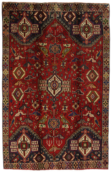 Qashqai - Shiraz Персийски връзван килим 245x158