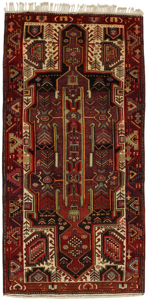 Tuyserkan - Hamadan Персийски връзван килим 314x155