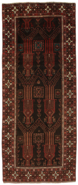 Yalameh - Qashqai Персийски връзван килим 285x120