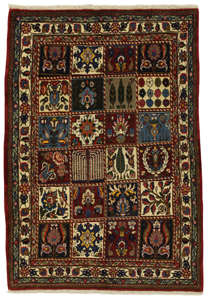 Bakhtiari Персийски връзван килим 154x106