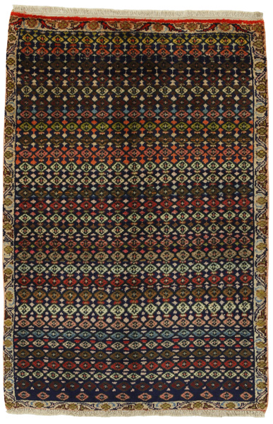 Bakhtiari - Gabbeh Персийски връзван килим 135x91