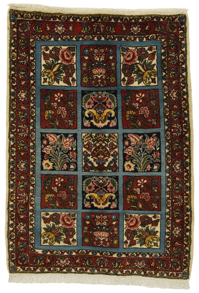 Bakhtiari - Garden Персийски връзван килим 146x101