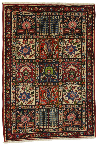 Bakhtiari Персийски връзван килим 145x100