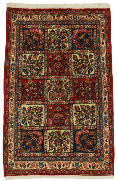 Bakhtiari - Garden Персийски връзван килим 160x101