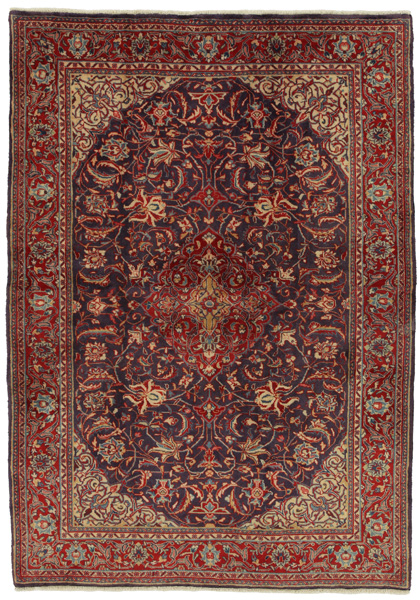 Kashan Персийски връзван килим 205x143