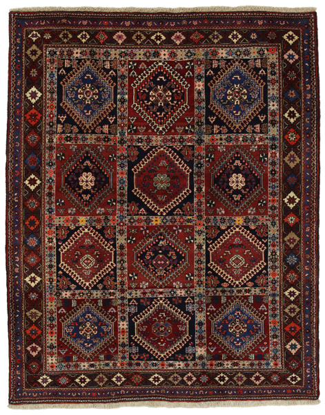 Yalameh - Qashqai Персийски връзван килим 196x157