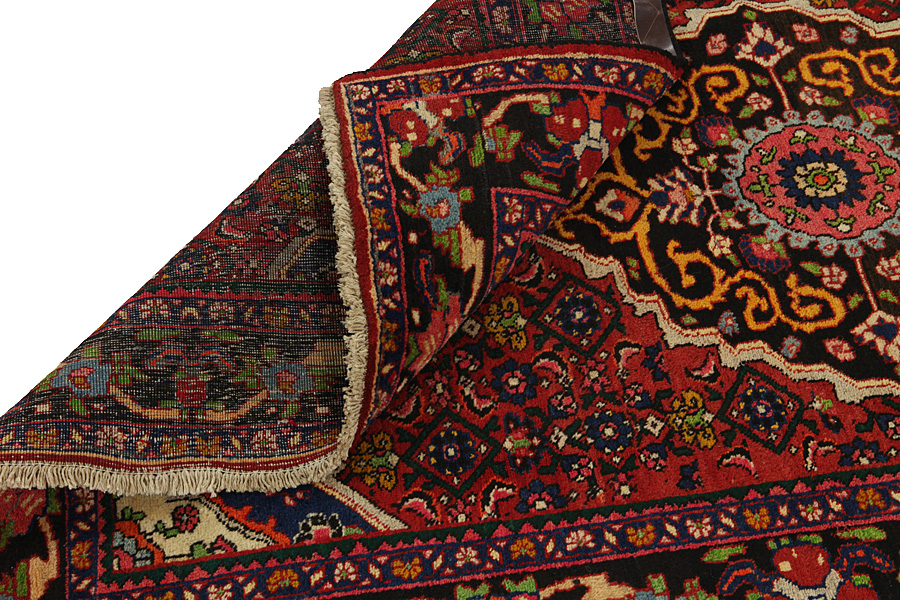 Bijar - Kurdi Персийски връзван килим 213x132 - Снимка 4
