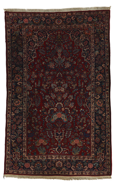 Kashan Персийски връзван килим 205x134