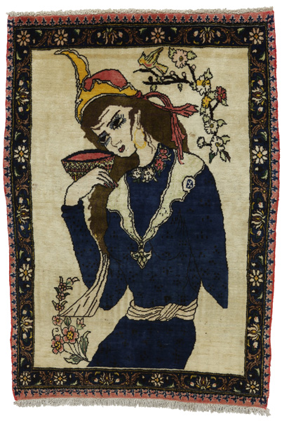 Sarouk - Farahan Персийски връзван килим 170x115