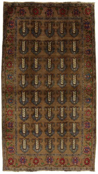 Yalameh - Qashqai Персийски връзван килим 283x154
