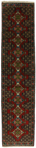 Senneh - Kurdi Персийски връзван килим 395x89