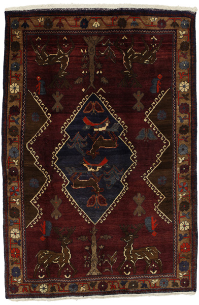 Lori - Bakhtiari Персийски връзван килим 222x147