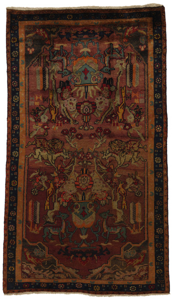 Bijar - Kurdi Персийски връзван килим 233x132