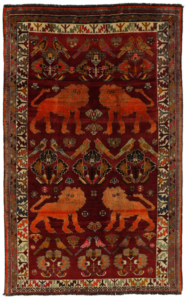 Qashqai Персийски връзван килим 234x146