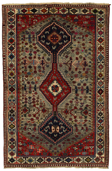 Qashqai - Gabbeh Персийски връзван килим 213x140