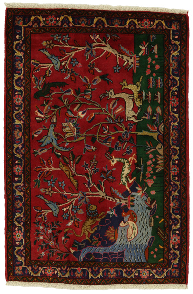 Sarouk - Farahan Персийски връзван килим 152x102