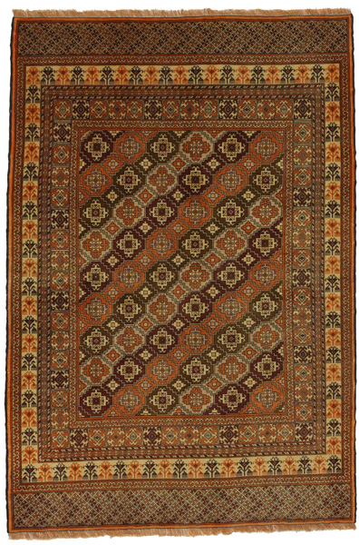 Бухара - Turkaman Персийски връзван килим 184x125