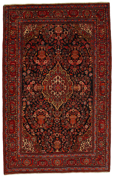 Jozan - Sarouk Персийски връзван килим 212x133
