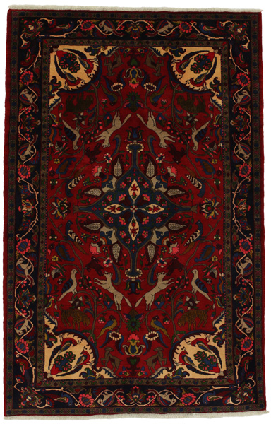 Jozan - Sarouk Персийски връзван килим 237x152