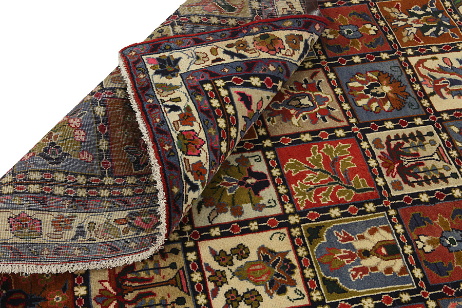 Bakhtiari - Garden Персийски връзван килим 281x160 - Снимка 4