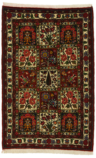Bakhtiari Персийски връзван килим 157x103