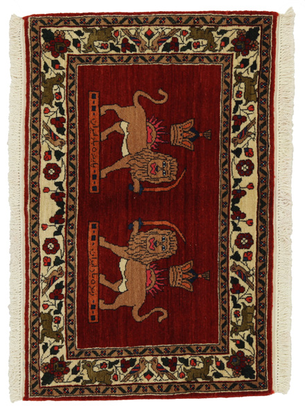 Bijar - Kurdi Персийски връзван килим 61x92