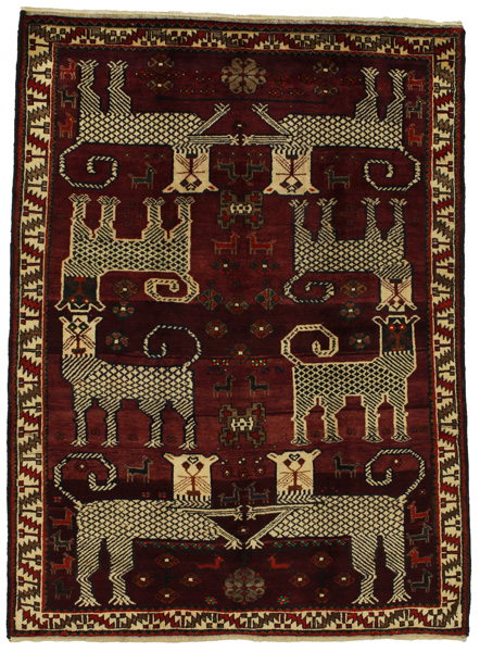 Lori - Bakhtiari Персийски връзван килим 218x159