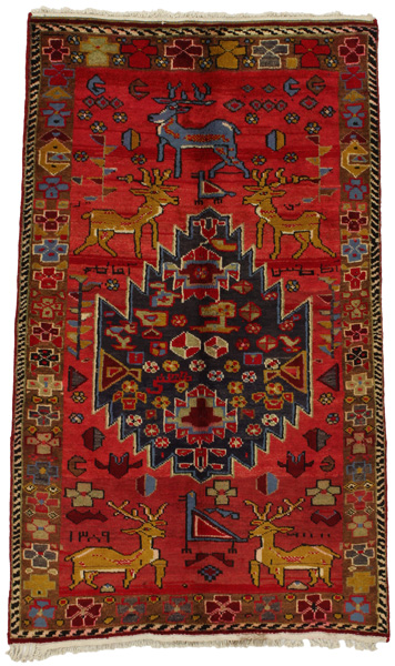 Lori - Bakhtiari Персийски връзван килим 203x118