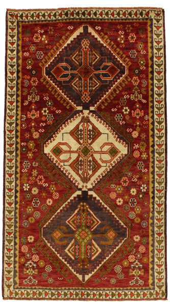 Yalameh - Qashqai Персийски връзван килим 187x105