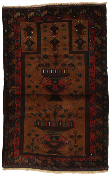 Baluch - Turkaman Персийски връзван килим 131x84