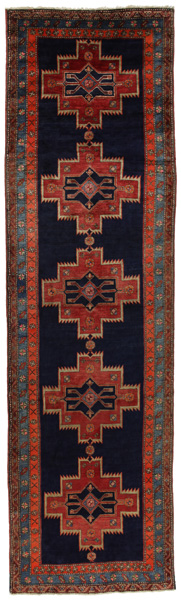 Kazak - Caucasus Кавказки връзван килим 415x120