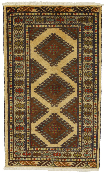 Koliai - Kurdi Персийски връзван килим 103x61