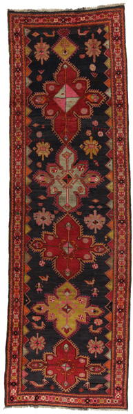 Heriz - Azari Персийски връзван килим 421x128