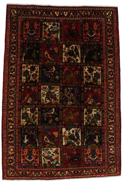 Bakhtiari - Garden Персийски връзван килим 312x207