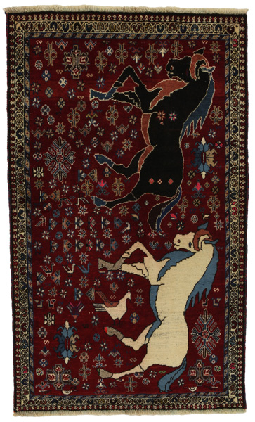 Qashqai - Shiraz Персийски връзван килим 178x104