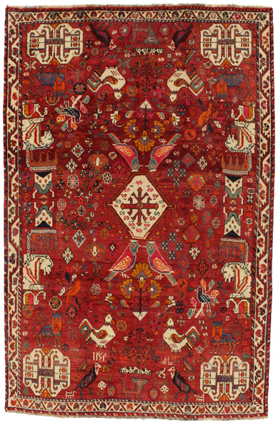 Qashqai - Shiraz Персийски връзван килим 238x152