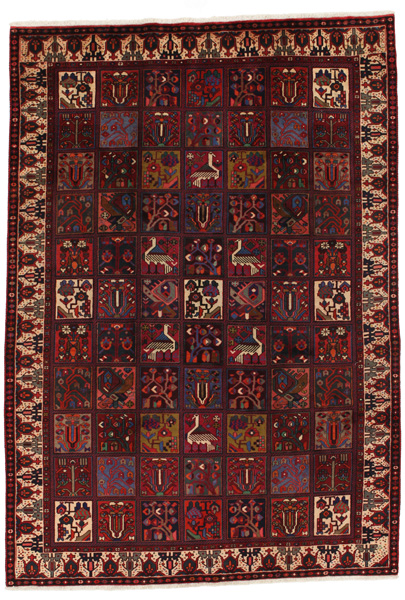 Bakhtiari - Garden Персийски връзван килим 288x201