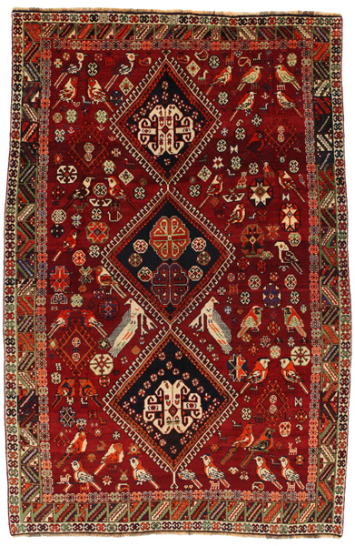 Qashqai - Shiraz Персийски връзван килим 300x192