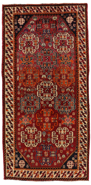 Qashqai - Shiraz Персийски връзван килим 308x151