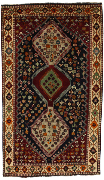 Yalameh - Qashqai Персийски връзван килим 275x159