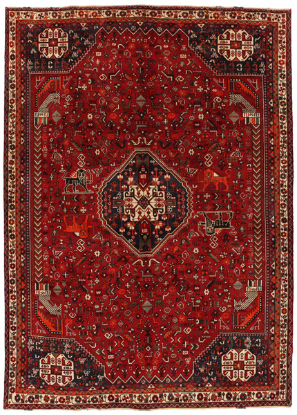 Qashqai - Shiraz Персийски връзван килим 290x208